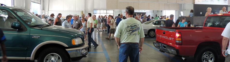 Ohio Auto Auction Floor